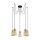 EGLO , 43255 , CLAVERDON , pendant , E27 , 5X40W , IP20 , natural