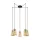 EGLO , 43255 , CLAVERDON , pendant , E27 , 5X40W , IP20 , natural