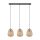 EGLO, 43262, DEMBLEBY, pendant, E27, 3X40W, IP20, natural