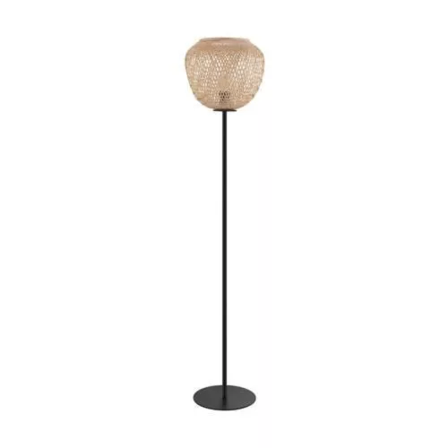 EGLO, 43264, DEMBLEBY, floor lamp, E27, 1X40W, IP20, natural