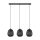 EGLO, 43266, DEMBLEBY 1, pendant, E27, 3X40W, IP20, black