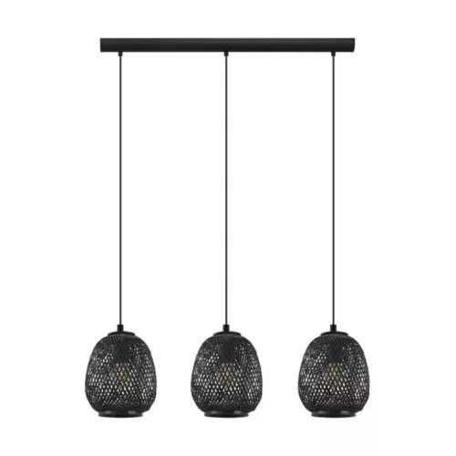 EGLO, 43266, DEMBLEBY 1, pendant, E27, 3X40W, IP20, black