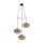 EGLO, 43273, DONDARRION, pendant, E27, 3X40W, IP20, natural color, burgundy