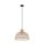 EGLO, 43285, AUSNBY, pendant, E27, 1X40W, IP20, natural