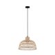 EGLO, 43285, AUSNBY, pendant, E27, 1X40W, IP20, natural