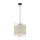 EGLO, 43292, BRIDEKIRK, pendant, E27, 1X40W, IP20, natural