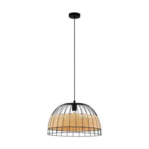 EGLO, 43312, ANWICK, pendant, E27, 1X40W, IP20, natural