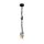 EGLO, 43314, COULSDON, pendant, E27, 5X10W, black, white