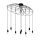 EGLO, 43322, HOGSMILL, pendant, E27, 8X40W, IP20