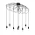 EGLO, 43322, HOGSMILL, pendant, E27, 8X40W, IP20