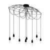 EGLO, 43322, HOGSMILL, pendant, E27, 8X40W, IP20