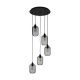 EGLO, 43334, WRINGTON, pendant, E27, 5X60W, IP20