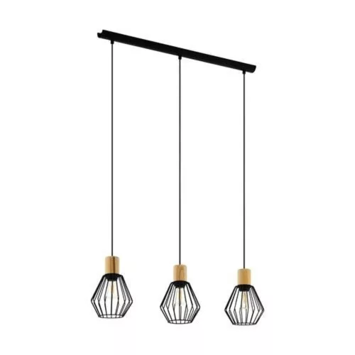 EGLO, 43378, PALMORLA, pendant, E27, 3X60W, IP20