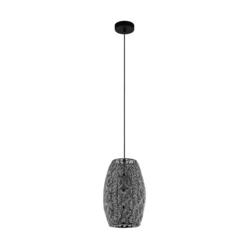 EGLO, 43391, RIYADH, pendant, E27, 1X40W, IP20, antique black
