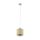 EGLO, 43393, MEDIOUNA, pendant, E27, 1X40W, IP20, gold color, brown