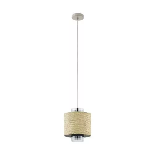EGLO, 43393, MEDIOUNA, pendant, E27, 1X40W, IP20, gold color, brown