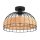 EGLO, 43398, ANWICK, ceiling lamp, E27, 1X60W, IP20, natural