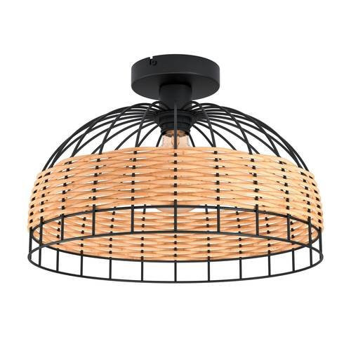 EGLO, 43398, ANWICK, ceiling lamp, E27, 1X60W, IP20, natural