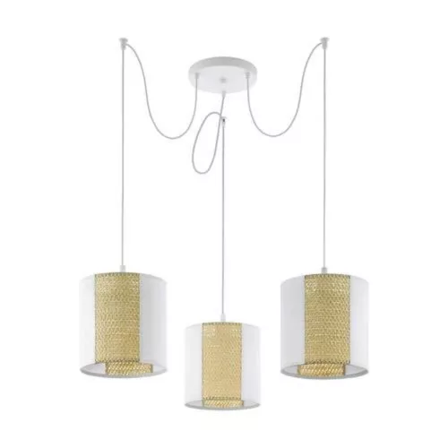 EGLO, 43403, ARNHEM, pendant, E27, 3X40W, IP20, white, brown
