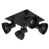 EGLO, 43434, BARNSTAPLE 1, spot lamp, E27, 4X40W, IP20, black