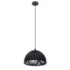 EGLO, 43472, CONGRESBURY, pendant, E27, 1X40W, black, white
