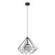 EGLO, 43481, VERNHAM, pendant, E27, 1X40W, IP20, black-transparent
