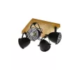 EGLO, 49079, GATEBECK, spot light, E14, 4X40W, IP20, black