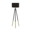 EGLO, 49148, BIDFORD, floor lamp, E27, 1X60W, IP20, cappuccino, gold