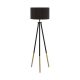 EGLO, 49148, BIDFORD, floor lamp, E27, 1X60W, IP20, cappuccino, gold
