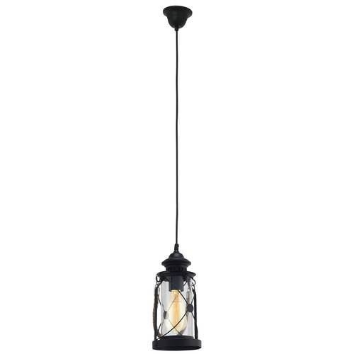 EGLO, 49213, BRADFORD, pendant, E27, 1X60W, IP20, transparent