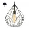 EGLO, 49257, CARLTON, pendant, E27, 1X60W, IP20