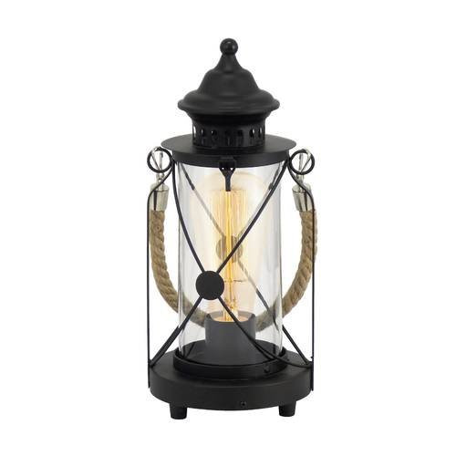 EGLO, 49283, BRADFORD, table lamp, E27, 1X60W, IP20, transparent