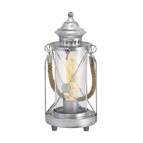 EGLO, 49284, BRADFORD, table lamp, E27, 1X60W, IP20, transparent