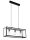 EGLO, 49393, CHARTERHOUSE, pendant, E27, 3X60W, IP20, transparent