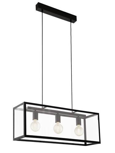 EGLO, 49393, CHARTERHOUSE, pendant, E27, 3X60W, IP20, transparent