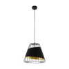 EGLO, 49446, AUSTELL, pendant, E27, 1X60W, IP20, black, gold