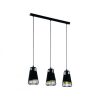 EGLO, 49448, AUSTELL, pendant, E27, 3X60W, IP20, black, gold