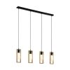 EGLO, 49475, LITTLETON, pendant, E27, 4X60W, IP20, brown