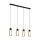 EGLO, 49475, LITTLETON, pendant, E27, 4X60W, IP20, brown