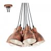 EGLO, 49494, PRIDDY 1, pendant, E27, 7X40W, IP20