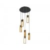 EGLO, 49549, LITTLETON, pendant, E27, 6X60W, IP20, brown