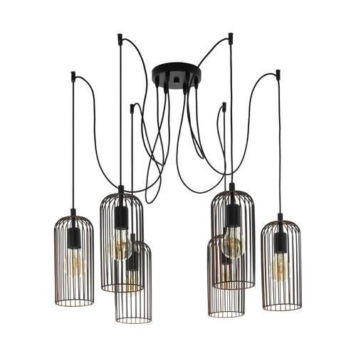 EGLO, 49643, ROCCAMENA, pendant, E27, 6X60W, IP20