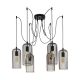 EGLO, 49643, ROCCAMENA, pendant, E27, 6X60W, IP20