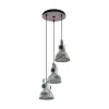 EGLO, 49647, BARNSTAPLE, pendant light, E27, 3X40W, IP20, worn effect galvanized