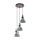 EGLO, 49647, BARNSTAPLE, pendant light, E27, 3X40W, IP20, worn effect galvanized