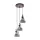 EGLO, 49647, BARNSTAPLE, pendant light, E27, 3X40W, IP20, worn effect galvanized