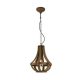 EGLO, 49724, KINROSS, pendant, E27, 1X60W, IP20, brown