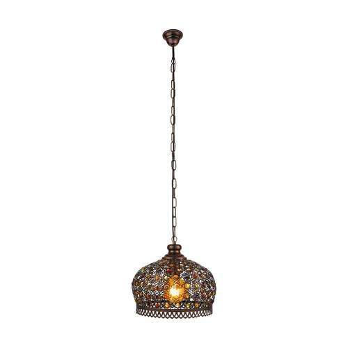 EGLO, 49764, JADIDA, pendant, E27, 1X60W, IP20, colorful