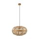 EGLO, 49771, AMSFIELD, pendant, E27, 1X60W, IP20, brown