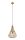 EGLO, 49772, AMSFIELD, pendant, E27, 1X60W, IP20, brown